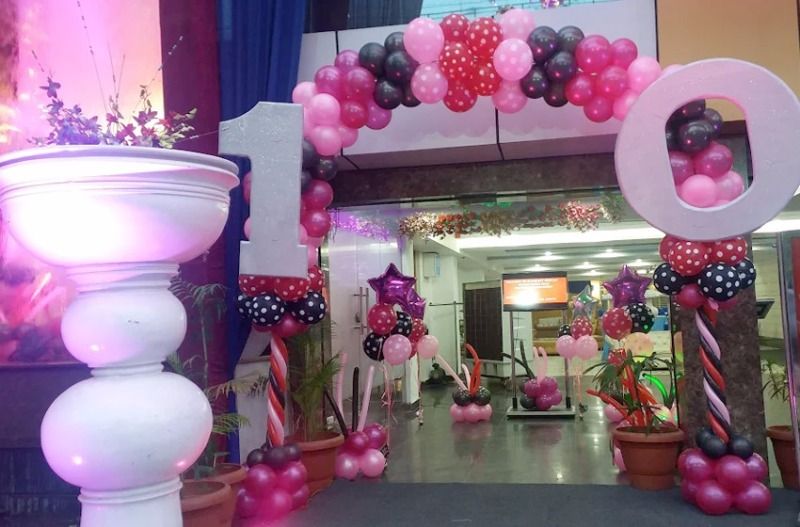 Seating Area of Mehak Banquets