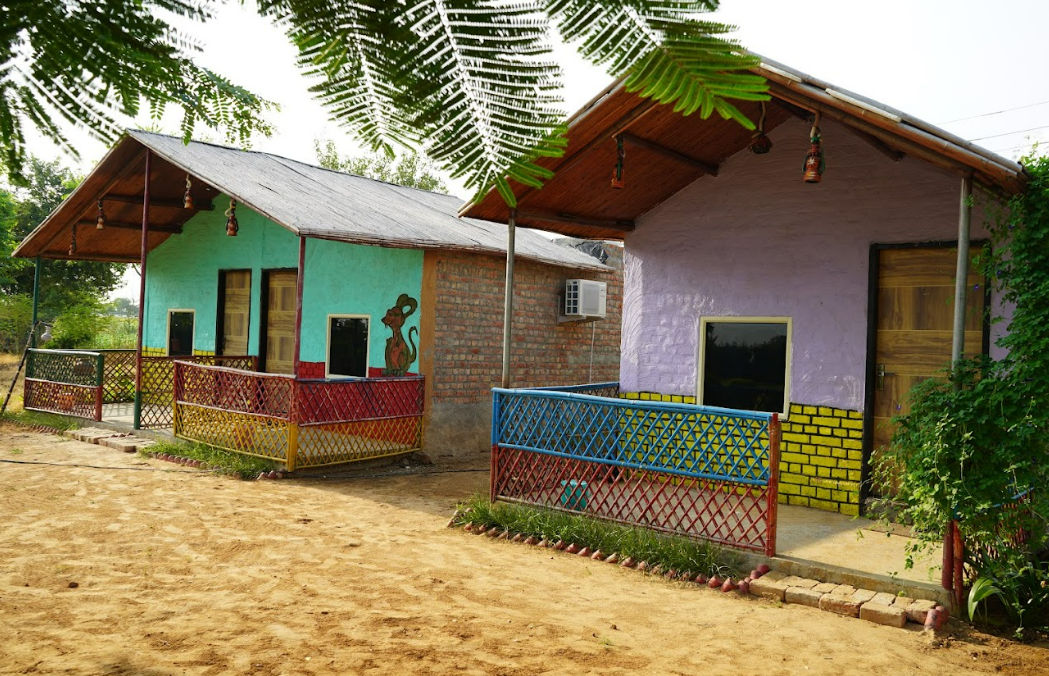 Seating Area of Rupani Dhani farm