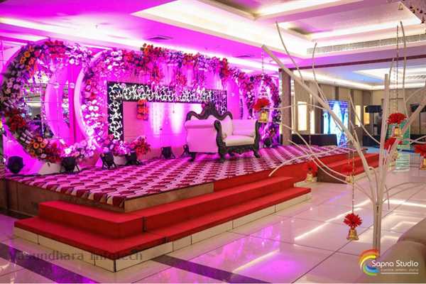 Seating Area of Sanskriti Banquet