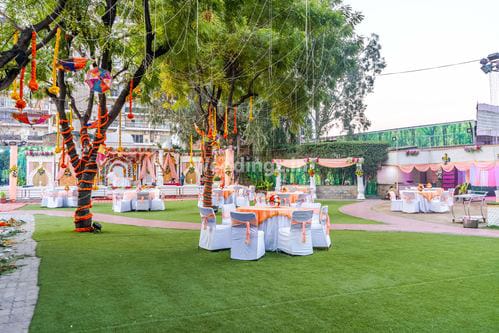 Seating Area of Swarn Banquet