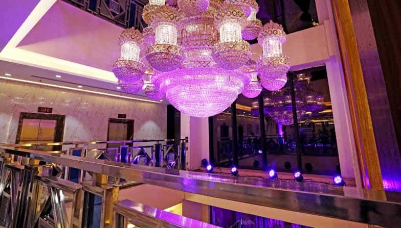 Seating Area of The Maidens Crown Banquet