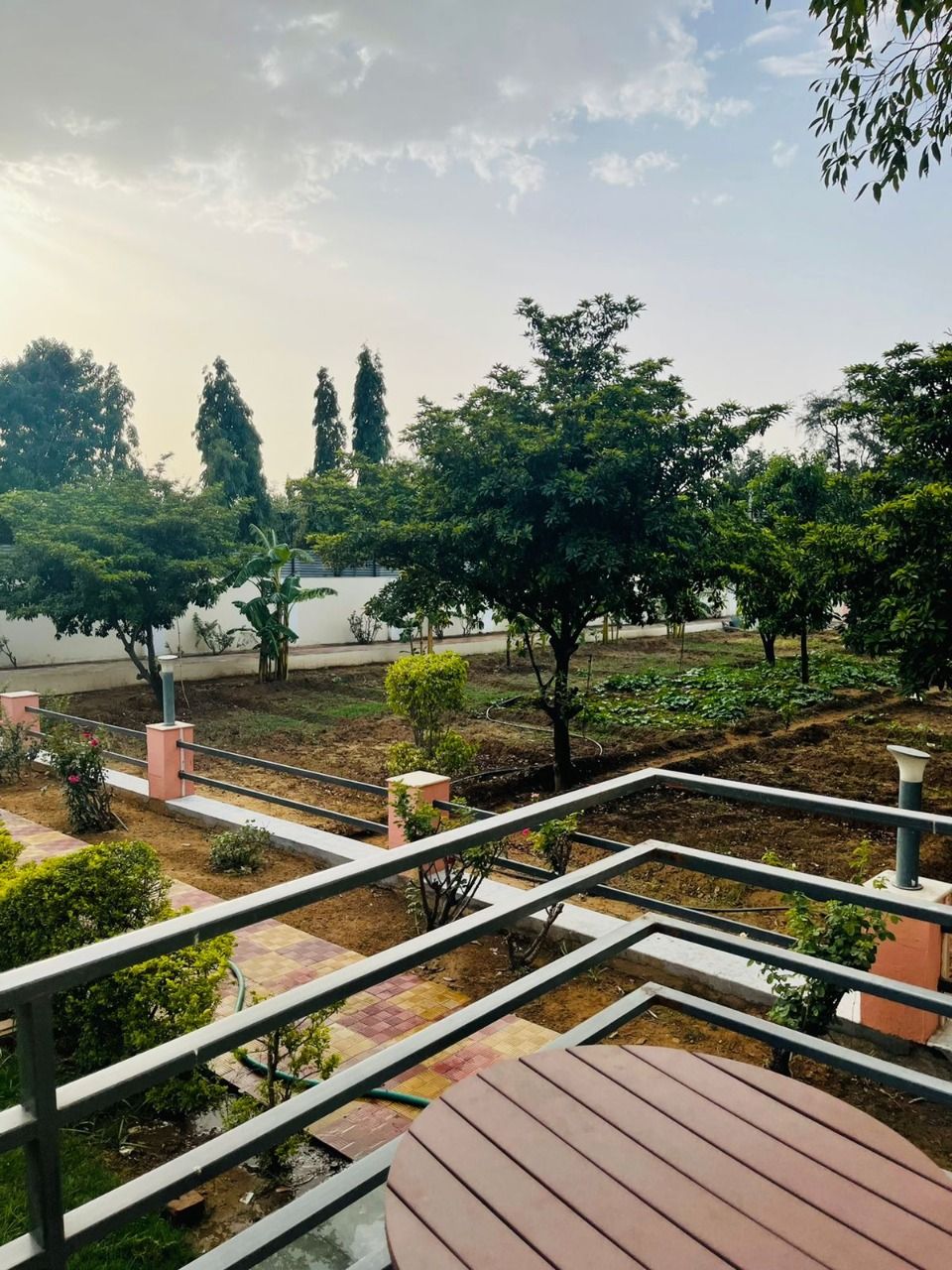 Terrace Area at Farmhouse 103