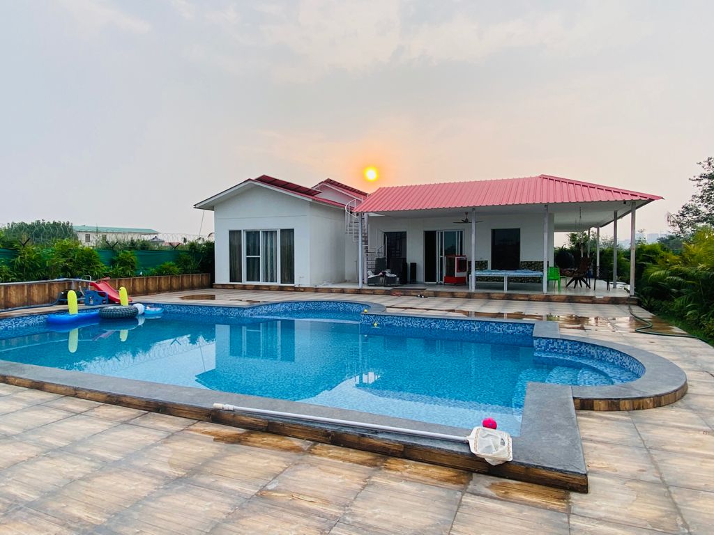 Terrace Area at Farmhouse 2000