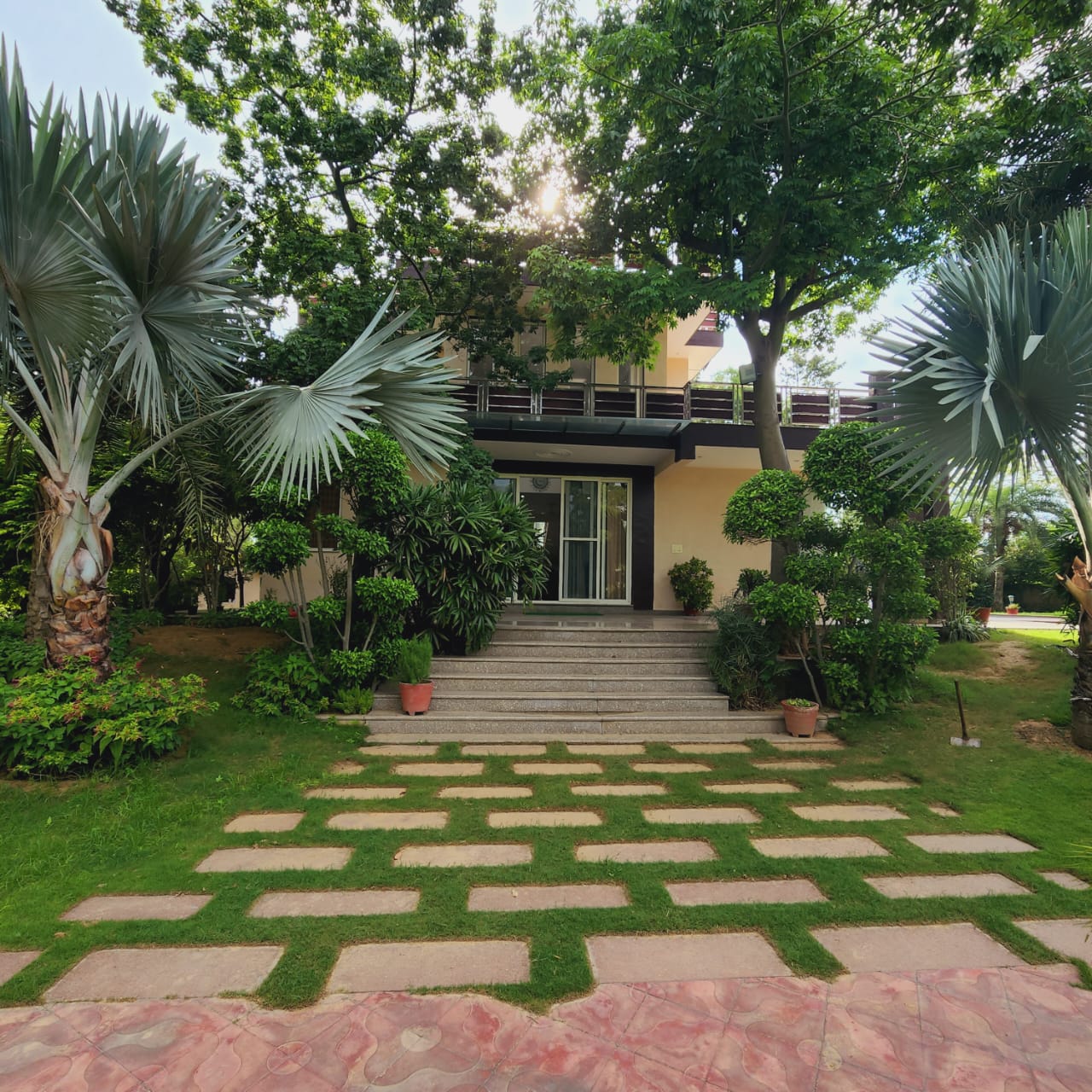 Terrace Area at Farmhouse 2502