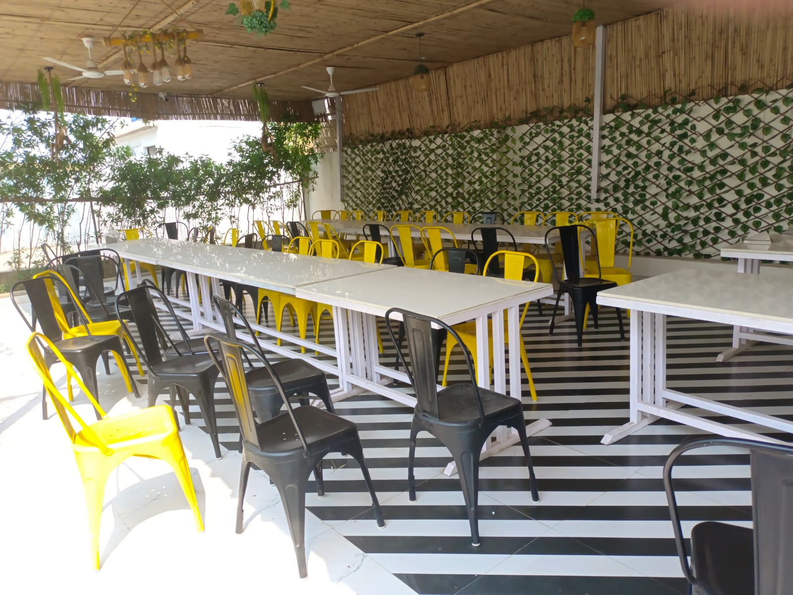 Terrace Area at Garden of flavours