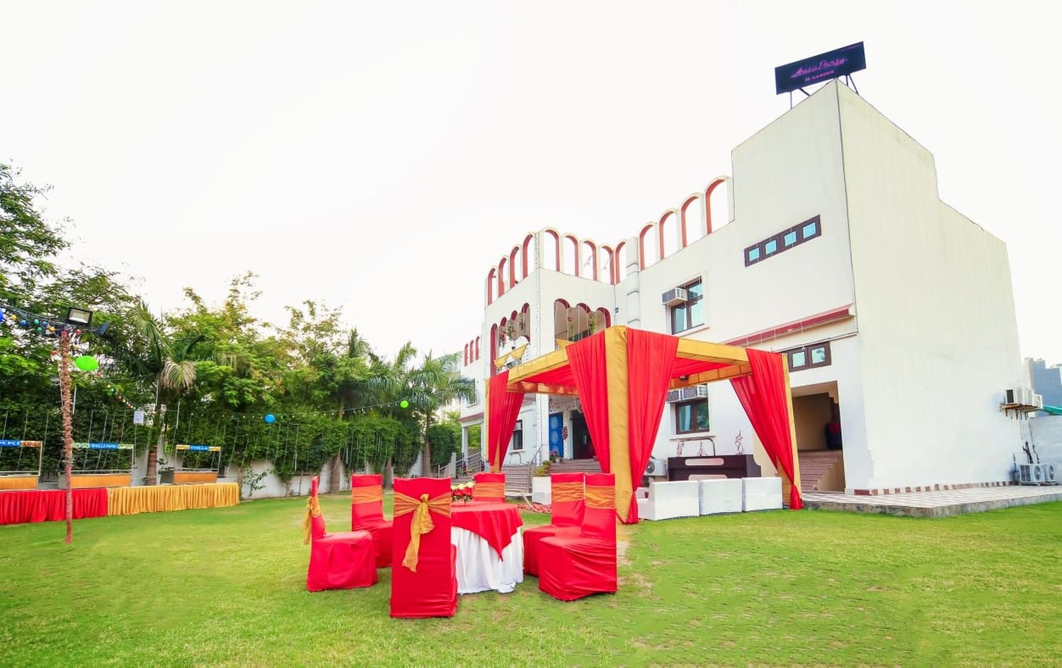 Terrace Area at J S Garden