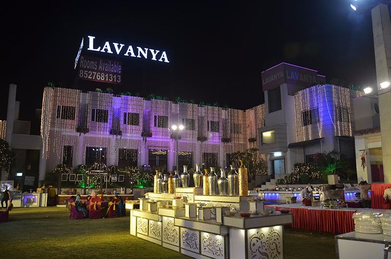 Terrace Area at Lavanya Resorts and Motel