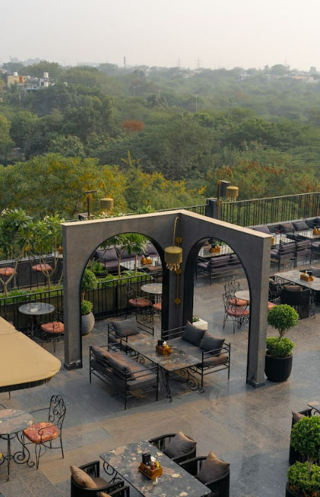 Terrace Area at Limitless Cookhouse & Bar