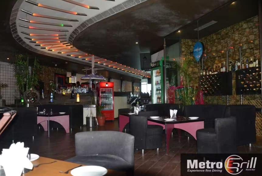 Terrace Area at Metro Grill