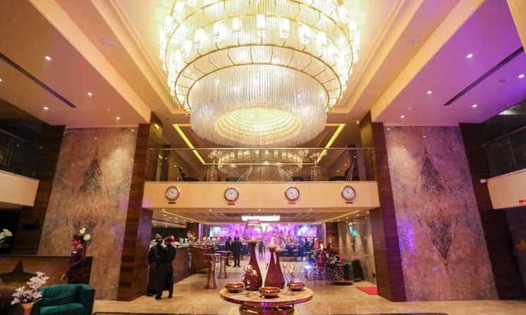 Terrace Area at Starland Banquets