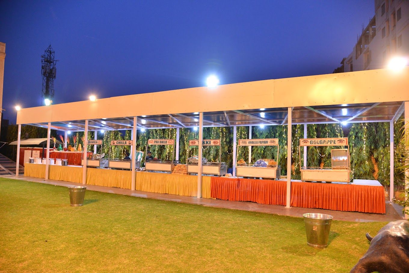 Terrace Area at Sunder Farm House