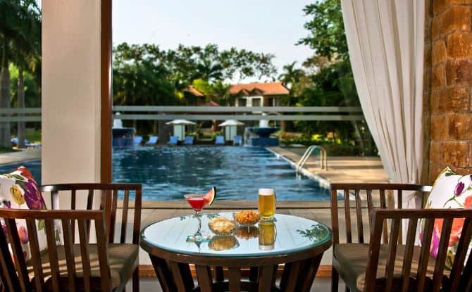 Terrace Party at mist - the poolside kitchen - the golkonda resort