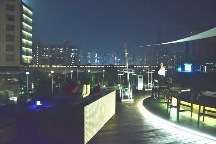 Terrace Party at story club and lounge - the westin gurgaon