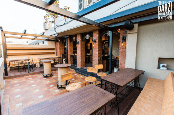 Terrace Party at the darzi bar and kitchen