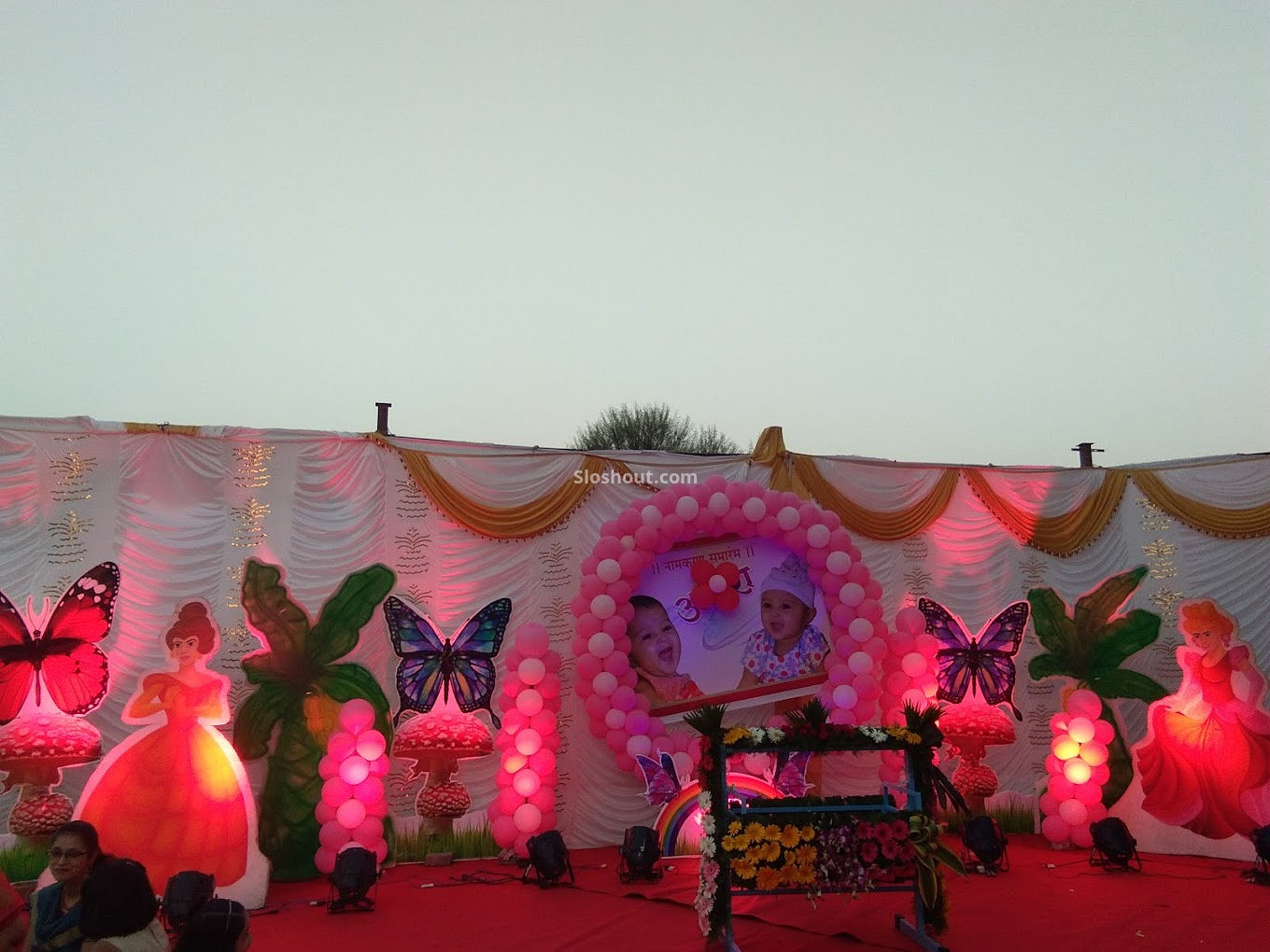 Seating Area of Shree Events and Decorators