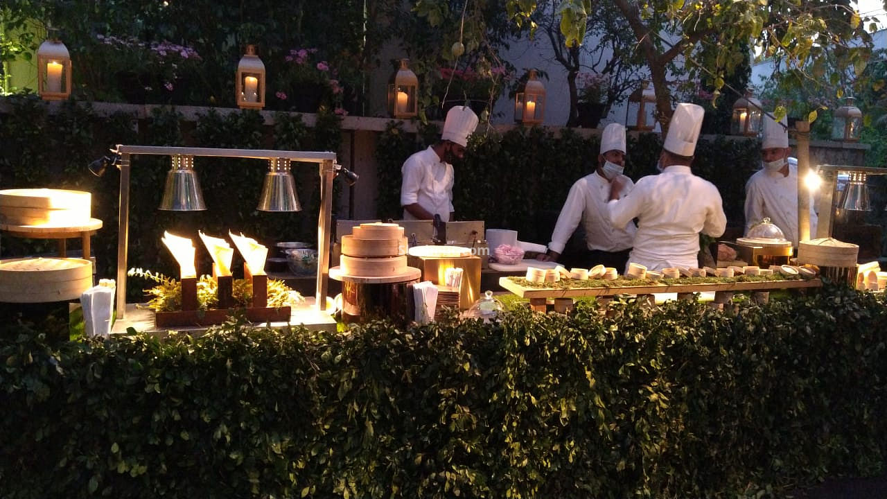 Terrace Area at Curated Catering By Design