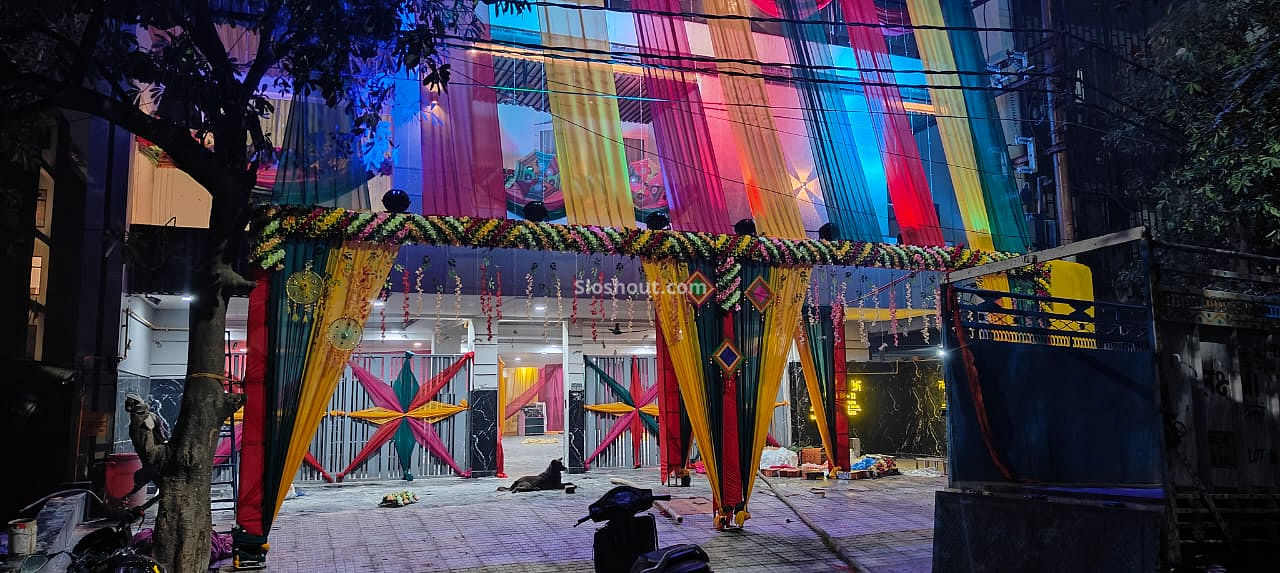Terrace Area at Laxmi Wedding Decorators