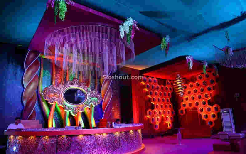 Bar Area at Vrindavan Greens