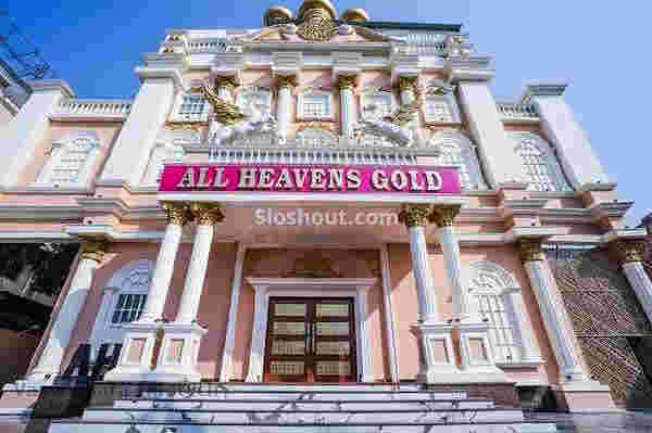 Interior of All Heavens Gold Lawrence Road