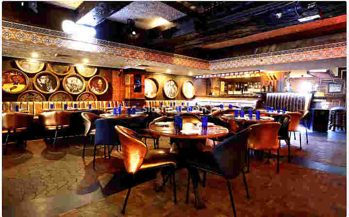 Interior of blues Connaught Place