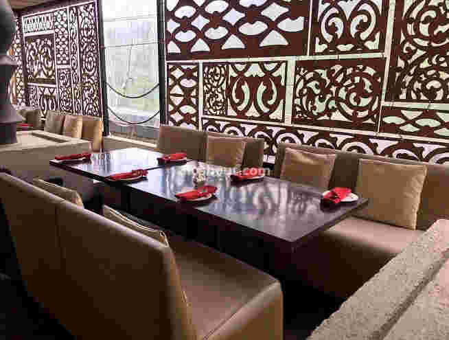 Interior of breeze lounge Powai