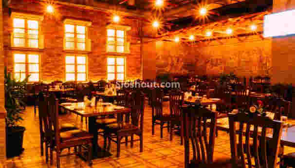 Interior of cafe 1730 Kharadi