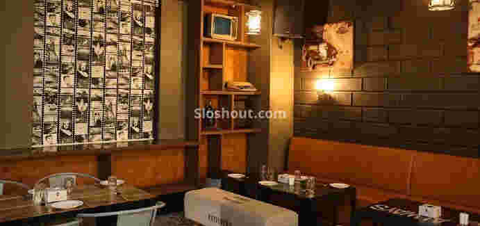 Interior of casablanca lounge bar Pimple Gurav