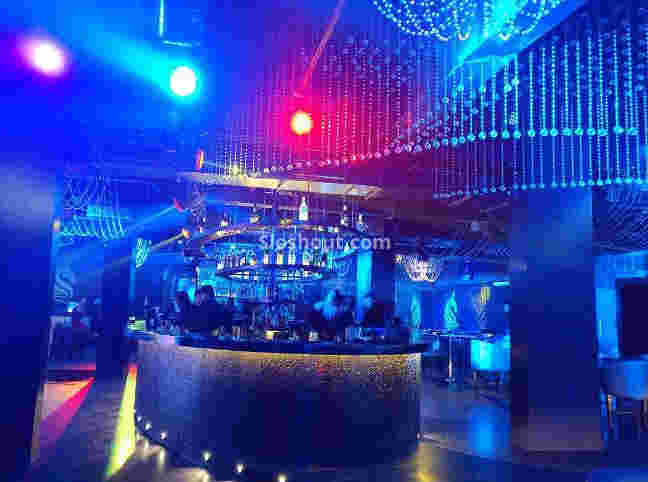 Interior of cavalry the lounge Powai