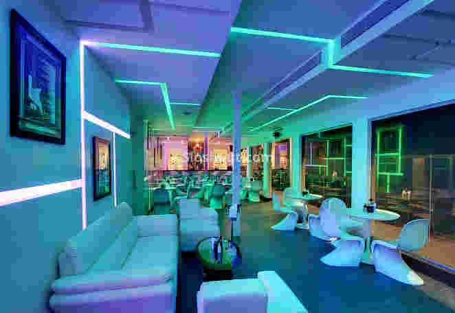 Interior of chameleon lounge bar Yeshwantpur