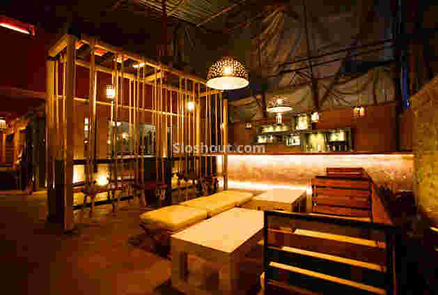 Interior of copa Juhu