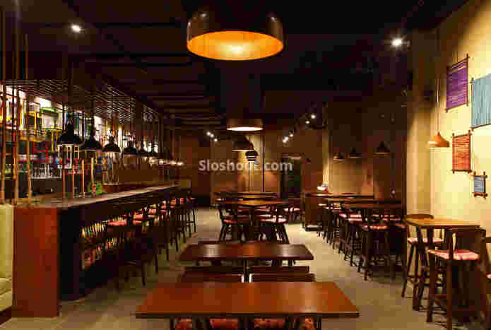 Interior of craftbar Bandra East