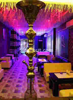 Interior of crocoden restro and lounge Shyam Nagar