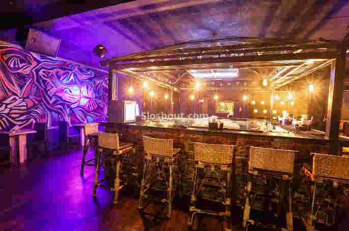 Interior of dudu grill and pub Akkarai