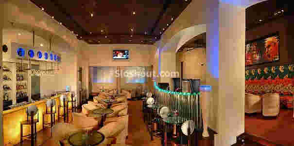 Interior of ego retro lounge - the peerless inn Esplanade