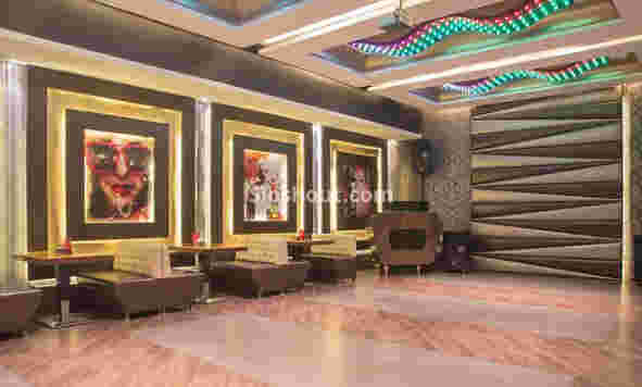 Interior of farmaaish lounge and  bar Viman Nagar