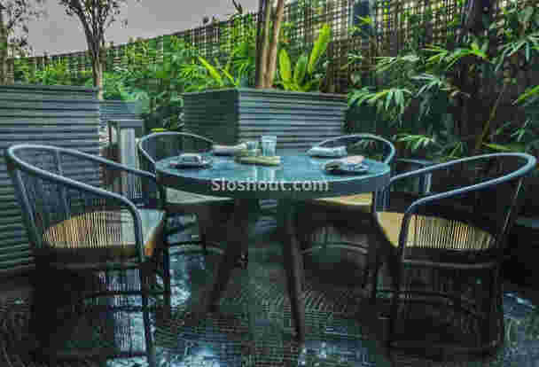 Interior of farzi cafe Kalyani Nagar