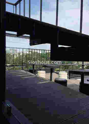 Interior of fat pigeon - bar hop Jubilee Hills