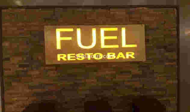 Interior of fuel resto bar- the pride hotels New town