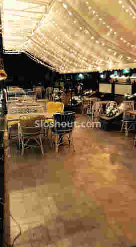 Interior of gasm - sheesha and bar Khar