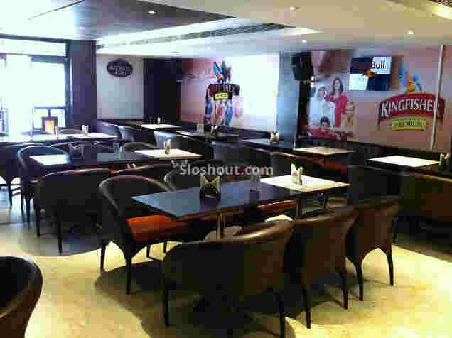 Interior of guinnessd bar T. Nagar