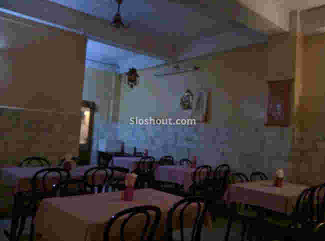 Interior of hakka village chinese restaurant Tangra
