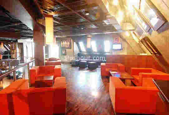 Interior of hard rock cafe Mundhwa