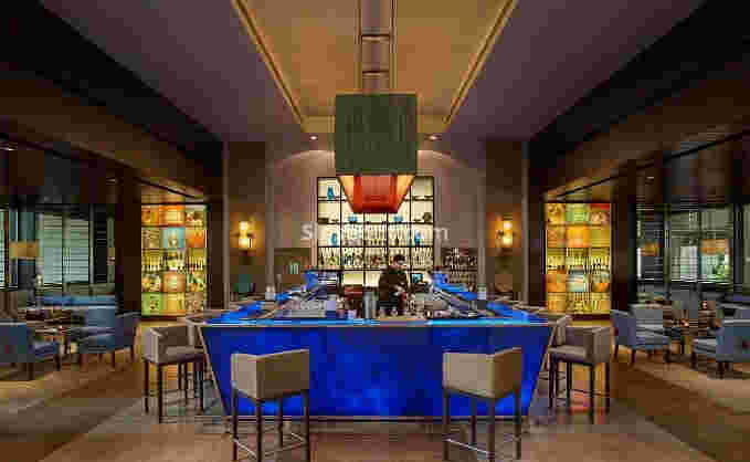 Interior of highland nectar - itc gardenia Residency Road