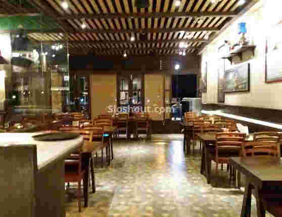 Interior of incognito - restaurant bar and cafe Baner