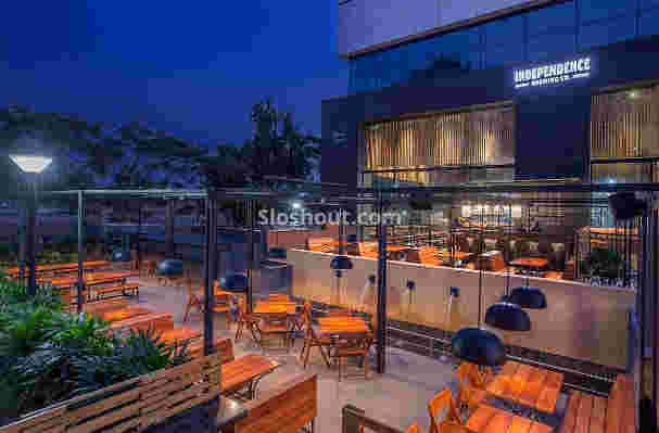 Interior of independence brewing company Mundhwa