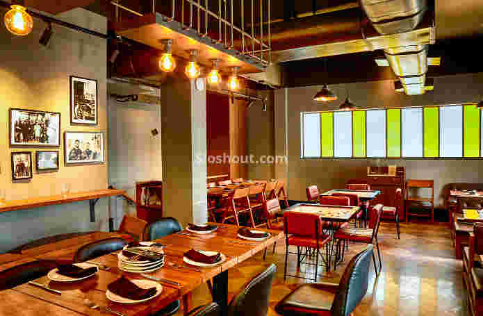 Interior of independence brewing company Veera Desai Area