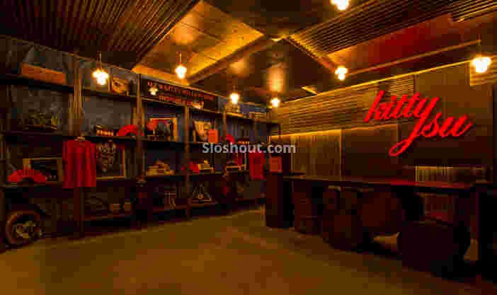 Interior of kitty su - the lalit mumbai Chakala