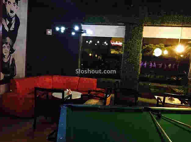 Interior of kronks - lounge bar Kalamboli