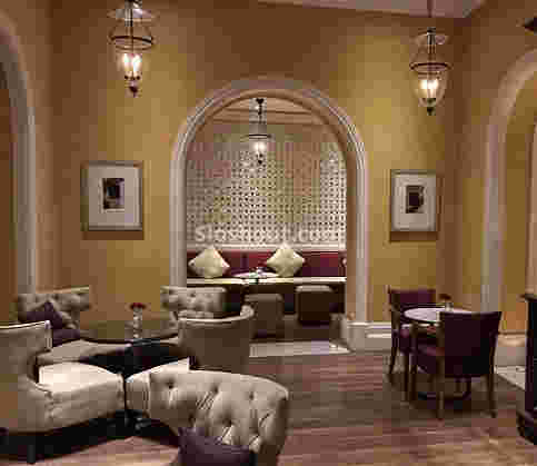 Interior of marigold bar - taj jai mahal palace Civil Lines