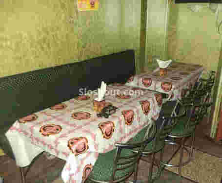 Interior of metro restaurant and bar Charbagh